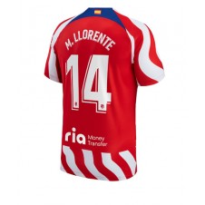 Atletico Madrid Marcos Llorente #14 Hjemmedrakt 2022-23 Kortermet